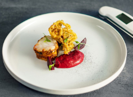 Billy & Jack's Roast Monkfish with Lemon Bhaji