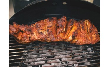 Barbechoo's Butterfield Leg of Lamb with Moroccan Couscous