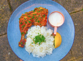 Becky Excell & Thermapen: Gluten Free Tandoori Chicken