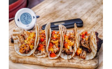 The Smokin' Elk's Jerk Pork Wraps