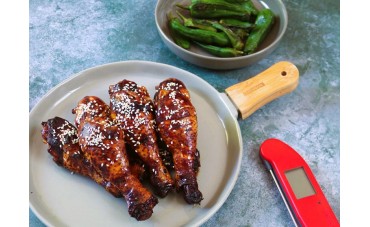 At Dad's Table's Family-Friendly BBQ Chicken Drumsticks