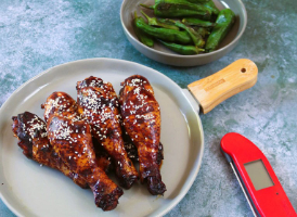 At Dad's Table's Family-Friendly BBQ Chicken Drumsticks