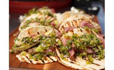 BBQ Flank Steak Tacos