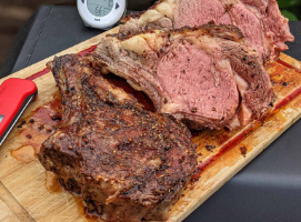 The Smokin' Elk's Standing Rib Roast