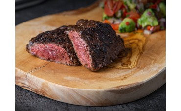 Smoky Chipotle Hanger Steak & Avocado Salsa