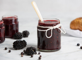 Perfectly Preserved's Mixed Berry Jam with Juniper & Lime