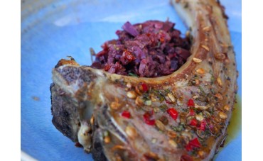 Richard Holden's Mediterranean Lamb with Black Olive Tapenade