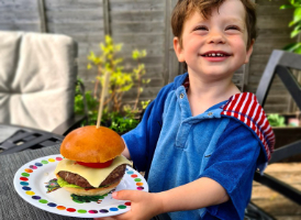 At Dad's Table: Cooking Burgers with Kids