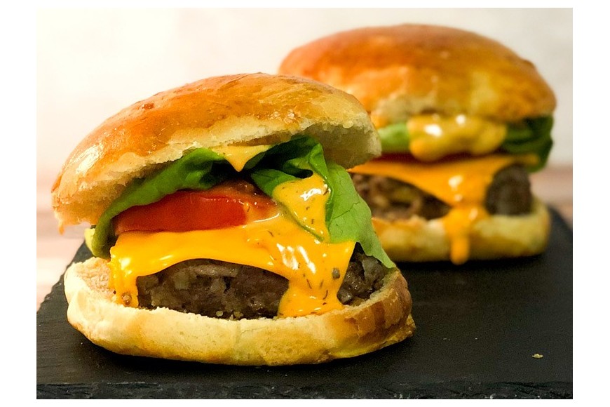 Homemade Burger Buns & Patties