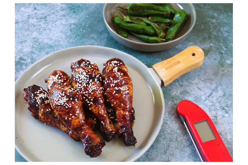 At Dad's Table's Family-Friendly BBQ Chicken Drumsticks