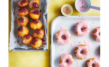 Becky Excell's Fried Jam Doughnuts
