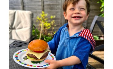 At Dad's Table: Cooking Burgers with Kids